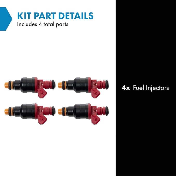 TRQ Fuel Injector Set | For 1995-1997 Ford Ranger Mazda B2300