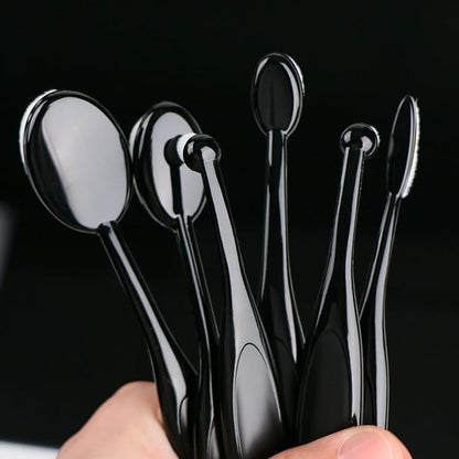 UNIMEIX 6 Pack Blending Brush for Card Making Crafting Ink Blender Brushes Set Tool Paper Background Brush Drawing