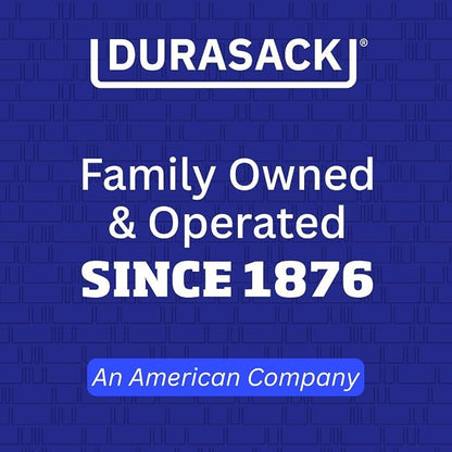 DURASACK 22-Gallon Zipper Top Heavy Duty Storage Tote Bags, Single, Green | Rugged Woven Polypropylene Moving Bag, Reusable Self-Standing Design, Holds up to 500 Pounds