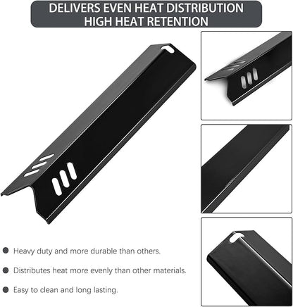 GR2205723-OG-00 Heat Plates 6 Burner Grill Replacement Parts for Outdoor Gourmet 162193 GR2323101-OG-00 GR2205720-OG-00 FSOGBG1107 FSOGBG1108 GR2205501-OG-00 GR2205520-OG-00 Rankam GR2205720-OG-00