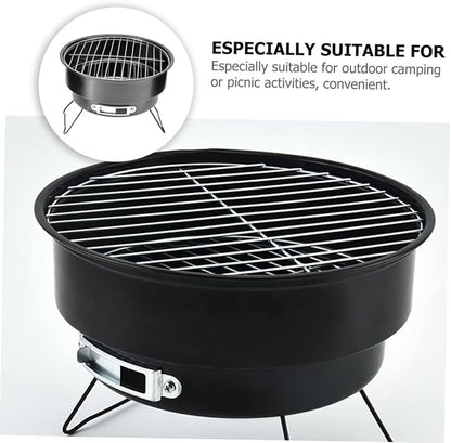BESPORTBLE Charcoal Grills Portable Small Grill Outdoor Barbecue Stove for Hiking