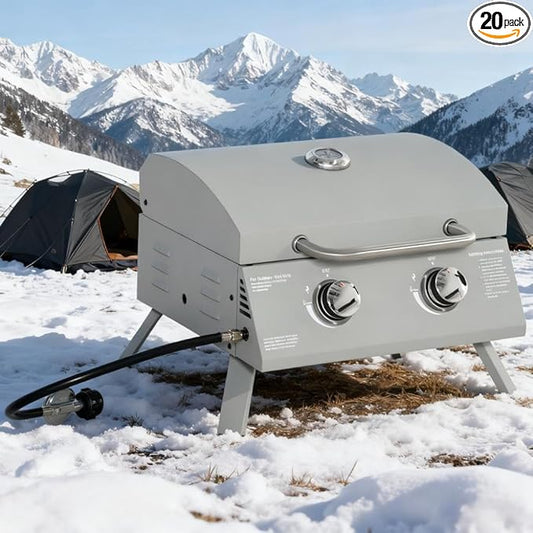 Portable Camping Charcoal Grill Barbecue with Smoker, Outdoor Grills & Smokers for Backyard, Asador de Carbon with Foldable Shelf and Wheels, Barrel Style Charcoal Grills BBQ,A2