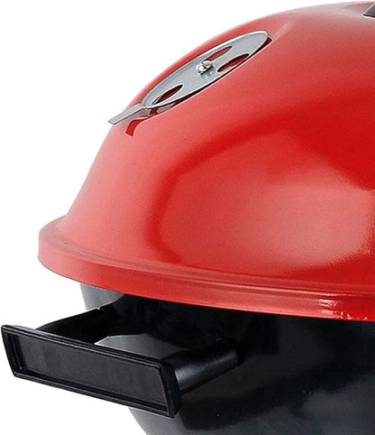 Brentwood BB-1701 BBQ Grill Portable Charcoal,17-inch,Red