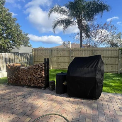 Santa Maria Grill Cover for Argentine Santa Maria Wood Fire Charcoal Steel BBQ Grill Waterproof Heavy Duty Cover 29" D x 59" W x 64" H