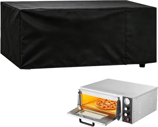 28 Inch Pizza Oven Cover for VEVOR 18-Inch Commercial Pizza Oven Tabletop | 28x24x12,Waterproof Dustproof Heavy Duty Oxford Fabric,for Vevor Electric Pizza Maker 18 Inch Single Layer Countertop
