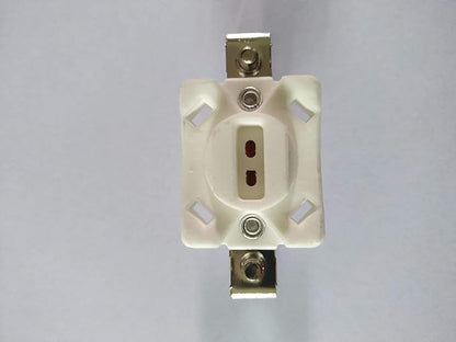 Square Convex Type Bean Gall Light G5.3/MR16 lamp Holder Grid Light biliary Light G5.3/MR16 Ceramic lamp Holder