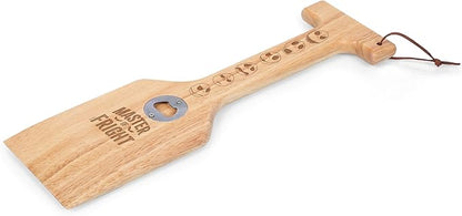 PICNIC TIME Disney Nightmare Before Christmas Jack Skellington Hardwood BBQ Grill Scraper with Bottle Opener, Bristle Free Wooden Grill Cleaning Tool with Hanging Loop, (Natural Wood)