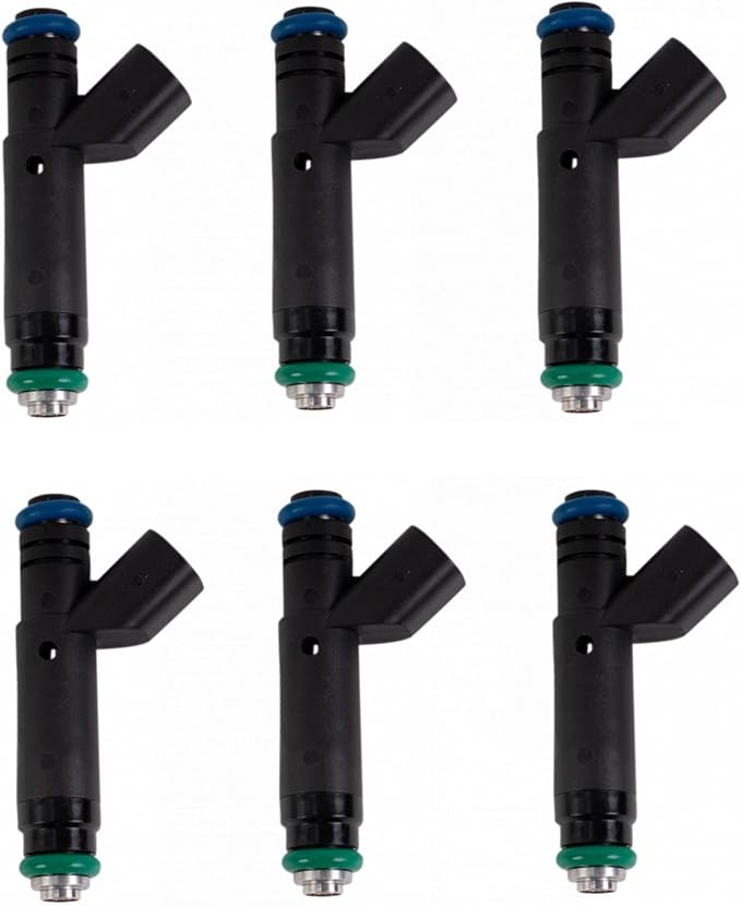 TRQ Fuel Injector Set | For 1999 Ford F-150 2001-2004 Mustang 2001-2003 Ranger 2001-2005 Taurus 1999-2003 Windstar Mazda B3000