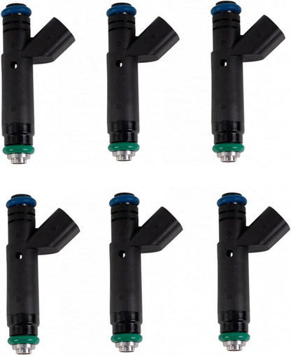 TRQ Fuel Injector Set | For 1999 Ford F-150 2001-2004 Mustang 2001-2003 Ranger 2001-2005 Taurus 1999-2003 Windstar Mazda B3000