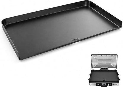 GX101 Flat Top Griddle Plate Replacement Parts for Ninja Sizzle Pro XL Indoor Grill Accessories, Nonstick Heavy-Duty Cooking Grills Plate for Ninja Sizzle XL GX101 Indoor Griddle Parts