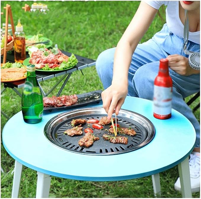 YYDS Charcoal Grill Detachable Multifunctional Charcoal Grill is Suitable for Small Barbecue in The Backyard of The Home (Size: 34.5 * 12cm) BBQ Grill (Color : A)