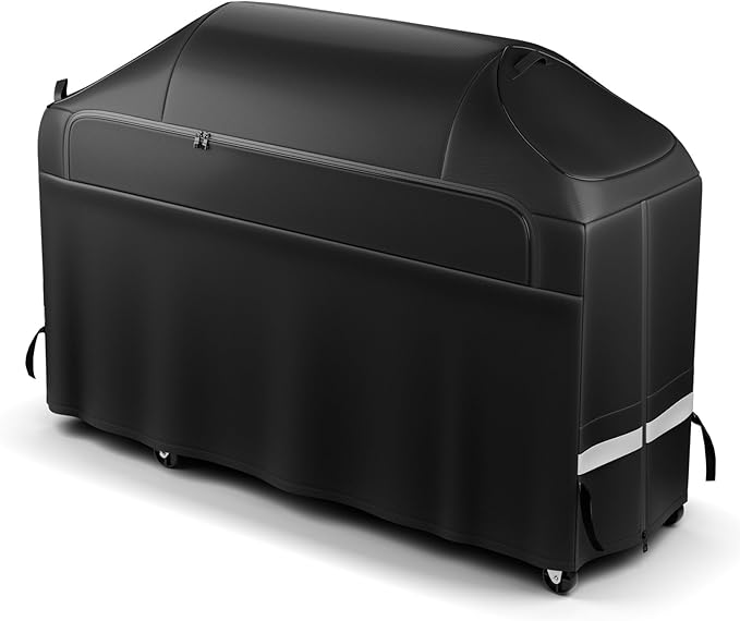 Grisun Grill Cover for Traeger Timberline XL TBB01RLG, Ironwood XL TFB93RLG BAC639 BAC647 Wood Pellet Grills - Heavy Duty Waterproof Fade Resistant Grill Cover for Traeger Cover