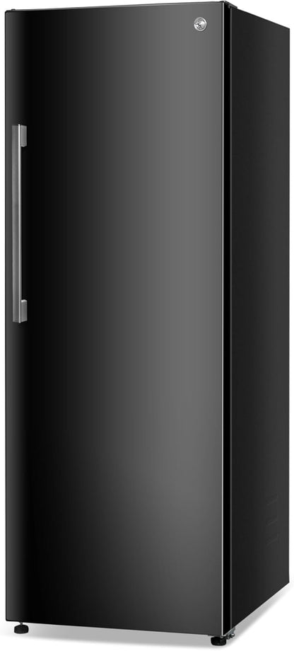 Commercial Cool 11.1 Cu. Ft. Convertible Freezer Refrigerator, Upright Fridge with Glass Shelves, Reversible Door, ENERGY STAR rated, Auto Defrost, CCUC1110GB, Black | Upright Fridge with Glass Shelves, Reversible Door, ENERGY STAR rated, Auto Defrost,...