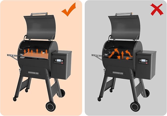 DELSbbq Stainless Steel Drip Pan Replacement for Traeger Ironwood 650 Series, Redland Redland XL Grills, Drip Tray for Traeger KIT0438, Compatible with Traeger Drip Tray Liners BAC506