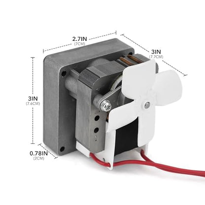 Stanbroil Auger Motor Replacement for Pit Boss/Traeger/Camp Chef Wood Pellet Grills, AC120V 60Hz 2 Pole Universal Auger
