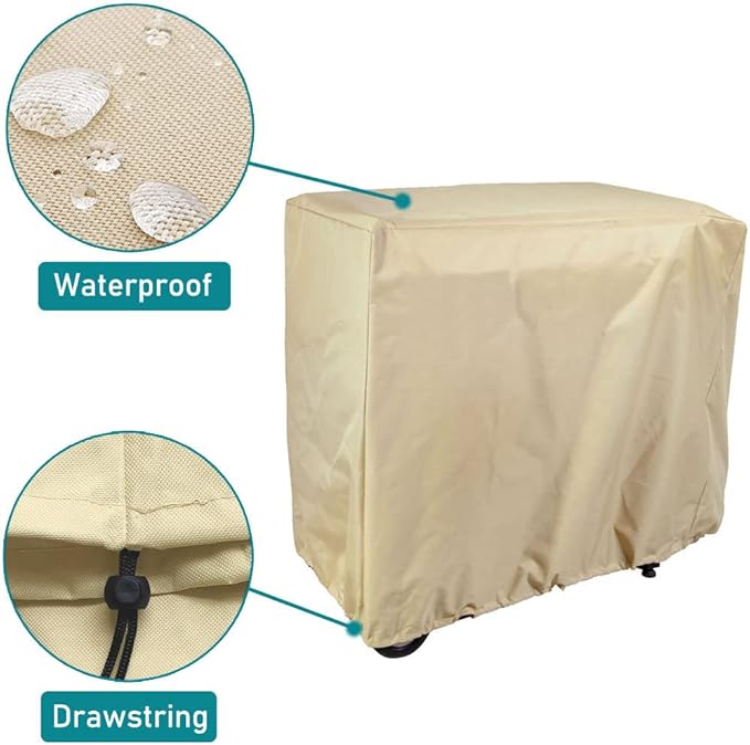 Grill Cover for Camp Chef Flat Top 600 Griddle FTG600, Pit Boss 757GS PB4BGD1 PB4BGS1, CharBroil Nexgrill 4 Burner Flat Top Grill Griddle Cover 40 Inch Outdoor Waterprooof