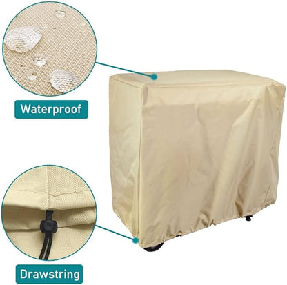 Grill Cover for Camp Chef Flat Top 600 Griddle FTG600, Pit Boss 757GS PB4BGD1 PB4BGS1, CharBroil Nexgrill 4 Burner Flat Top Grill Griddle Cover 40 Inch Outdoor Waterprooof