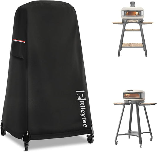 Pizza Oven Cover for Gozney Arc,Arc XL,Dome,Dome S1 Pizza Oven with Stand,Outdoor Heavy Duty 600D Waterproof Dustproof Pizza Oven Cover
