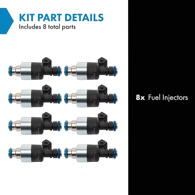 TRQ Fuel Injector Set | For Buick Cadillac Chevrolet Daewoo Oldsmobile Pontiac