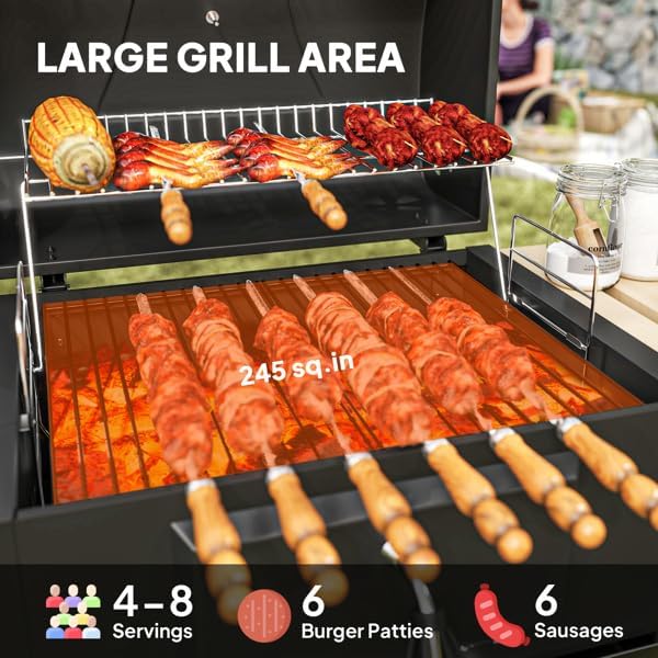 Portable Charcoal Grill/BBQ Grill
