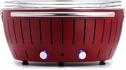 LotusGrill Barbecue Smokeless Grill Bundle with Grill Stand for Safe, Fun and Fast Grilling