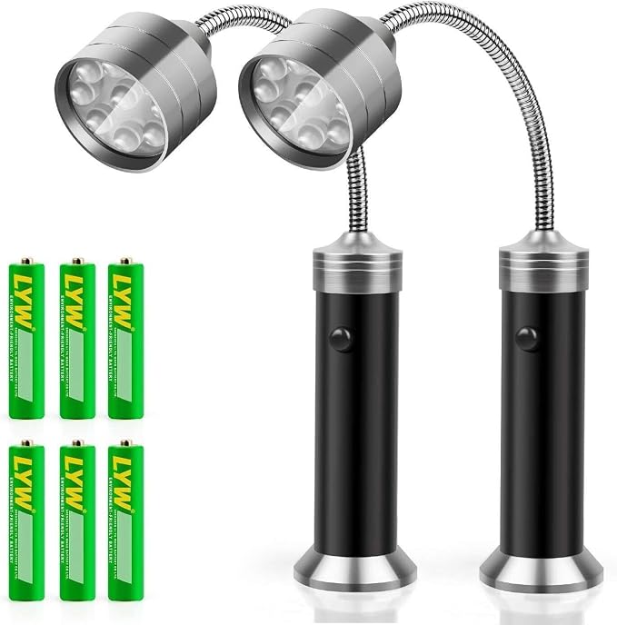 For Super Bright Bbq Grill Light With 9 Flexible Gooseneck Magnetic Base