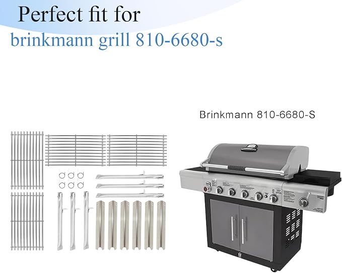 SS67241 (3-Pack) S140H1 (6-Pack) for kenmore grill replacement parts for Brinkmann 810-6680-S