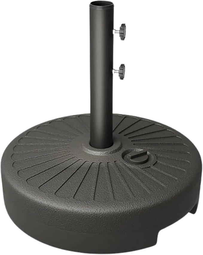 Umbrella Base Water Filled Stand 81.5lb Max Capacity Heavy Duty Patio Umbrella Base for Outdoor,Deck,Market,Lawn,Garden