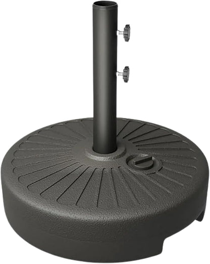 Umbrella Base Water Filled Stand 81.5lb Max Capacity Heavy Duty Patio Umbrella Base for Outdoor,Deck,Market,Lawn,Garden