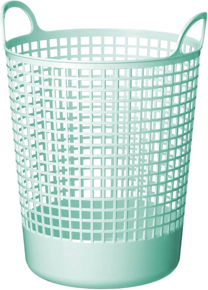 Like-it│SCB-10│Stylish and versatile basket. Sturdy yet flexible texture.|Daily use inside or outside of the home. Pool & beach, picnic, or camping.|16.14" × 14.96" × 20.47"|Mint Blue|10.30 gal