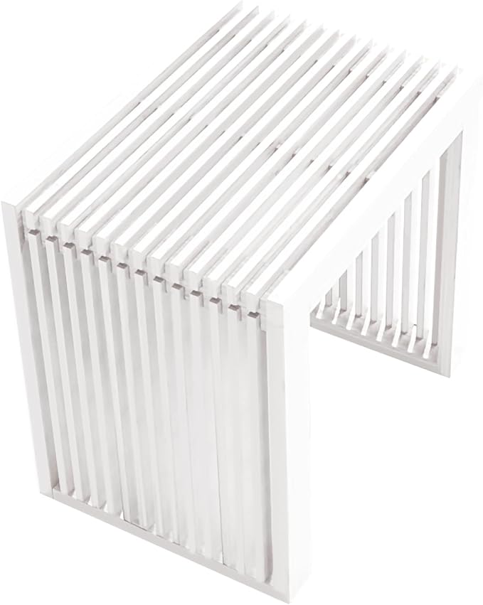 APRTAT Bamboo Dining Bench 17-Inch Indoor Wood Shoe Rack Bench for Entryway | Easy Assemble, Sturdy & Durable,Slatted Design,Versatile Everyday Seating,Living Room Hallway Bedroom Bathroom