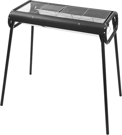 Portable BBQ Griddle, 11.54 x 10.04 In and 13.58 x 10.04 In Large Area Charcoal Grill, Detachable Outdoor BBQ Grill for Outdoor Camping, Picnics, Gatherings, Parties, Traveling