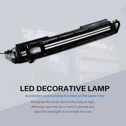 T T-ABC New Accessories Compatible with 2020-2025 Land Rover Defender Grill Lights 110 130 90 Fog Light P300 P400 P500 P525 Rear Bumper Lamp All Edition LED Trim Custom Front Replacement (GSW)