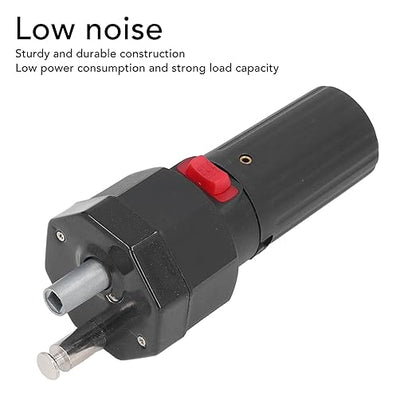 Rotisserie Motor, 6.3x2.4x2.4in 1.5V Portable Safety Insulation Low Noise Universal Grill Rotisserie Kit, Durable Cordless Rotisserie Motor for Pig Rotisserie Lamb Outdoor Party Campfire Barbecue
