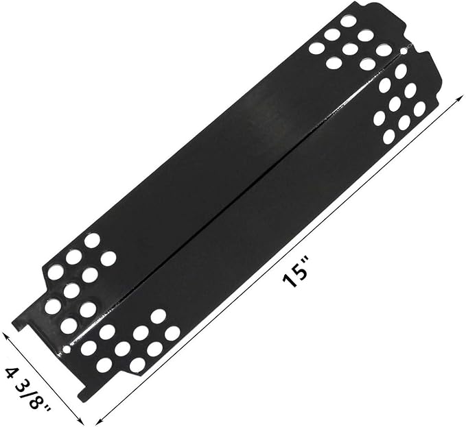 Grill Replacement Parts for Charbroil 463436215, 463436214, 463436213, 467300115, 463234413, 466342014 Gas Grills, Grill Burner Pipe Tube, Heat Plate Tent Shield, Carryover Tube, Grill Igniter