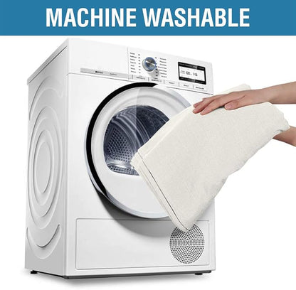 H.VERSAILTEX Linen Textured Table Cloths 60 x 84 Inch Premium Solid Tablecloth Spill-Proof Waterproof Table Cover for Dining Buffet Feature Extra Soft and Thick Fabric Wrinkle Free, Ivory