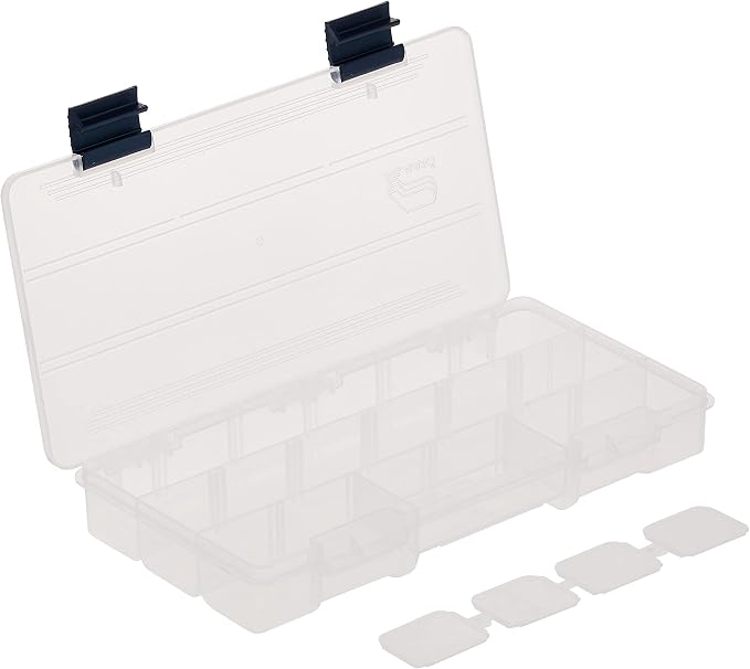 Plano Tackle Boxes,4 pack of 3500 Prolatch Stowaway Tackle Utility Boxes, Fishing Tackle Storage, blue