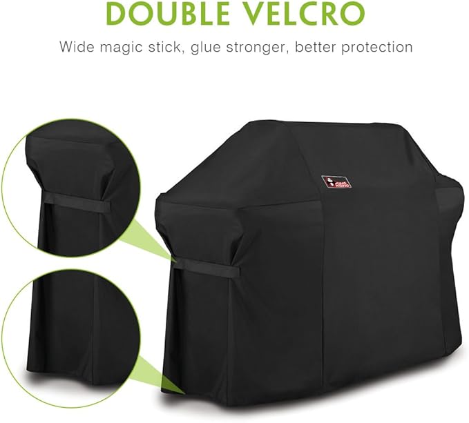 Kingkong 7109 Premium Grill Cover for Weber Summit 600-Series Gas Grills Including Grill Brush and Tongs