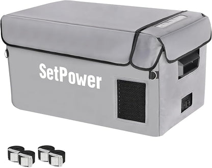 Setpower Insulated Protective Cover for PT30/RF30 Portable Refrigerator,12 Volt Portable Car Refrigerator Cover
