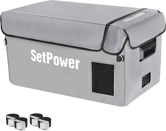 Setpower Insulated Protective Cover for PT30/RF30 Portable Refrigerator,12 Volt Portable Car Refrigerator Cover