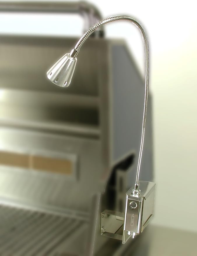 Solaire Stainless Steel Battery-Operated Light for Solaire Grills, with Mounting Bracket