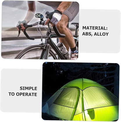 VICASKY Rotatable Outdoor Camping Light 10 LED BBQ Grill Accessory Waterproof Tent Lamp for Riding and Outdoor Use