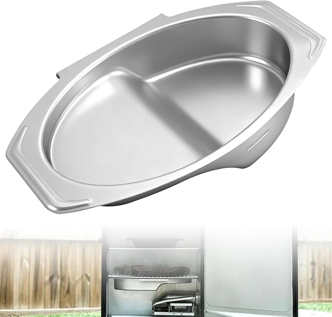 Small Water Bowl for Masterbuilt 30-inch Digital Electric Vertical BBQ Smoker, Replace 9007170040 Water Bowl Models 20071117 20071218 20074517 MB20070421 MB20077018