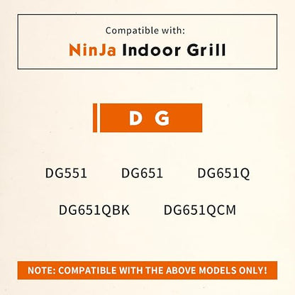 Smart Thermometer Probe for Ninja DG551, DG651 Foodi Smart XL 6-in-1 Indoor Grill with Air Fry, Replacement Meat Probe for Ninja Indoor Grill Accessories, 1 Pack