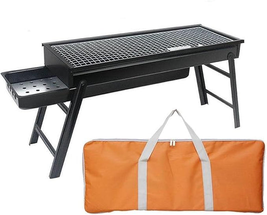 Charcoal Grills Multifunctional Barbecue Grill Courtyard Oven Outdoor Stove Simple Folding Barbecue Grill Thickened Barbecue Grill Outdoor Grill