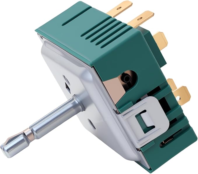 DG44-01005B Infinite Switch, 5-Terminal, 240V 15A, Single Burner Control for Samsung Electric Range, Replaces DG44-01005A, PER001-11S, PER001-01S, PER001-01B