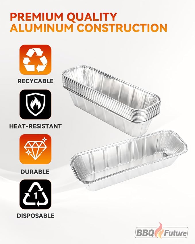 Grease Cup Liners for Blackstone 8001 22" Electric Griddle, Aluminum Foil Drip Pan for Blackstone E-Series 22&17 Inch 8001 8003 8000 8005 Grill Accessories Disposable Rear Grease Catcher Tray, 10-Pack