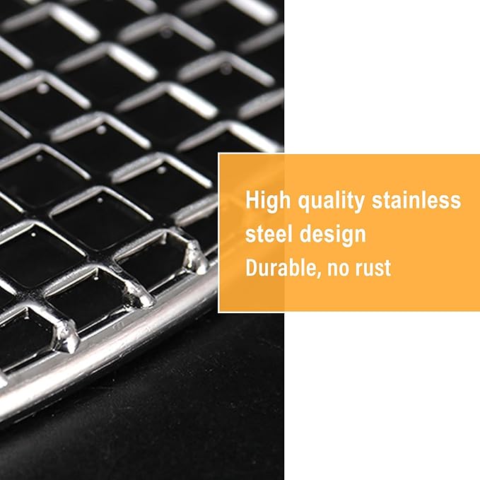 Eagles Round Grill Grates, 11" Heavyweight Cooking Rack Round BBQ Mesh 304 Stainless Steel Barbecue Grilling Grate Cross Wire Steaming Cooling Barbecue Rack/Carbon Baking Net/Grill/Pan Grate
