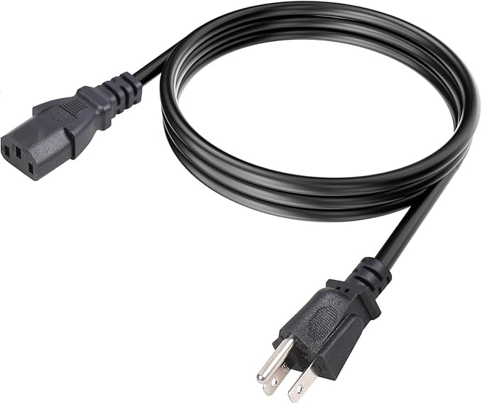 Power Cord Replacement for D2 Traeger Wood Pellet Grill Pro 575/780, Ironwood 650/885, Timberline 850/1300 Wood Pellet Grill Smokers,120V,6 Feet