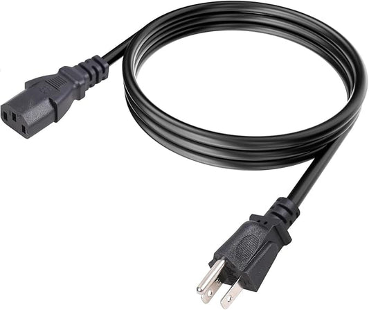 Power Cord Replacement for D2 Traeger Wood Pellet Grill Pro 575/780, Ironwood 650/885, Timberline 850/1300 Wood Pellet Grill Smokers,120V,6 Feet